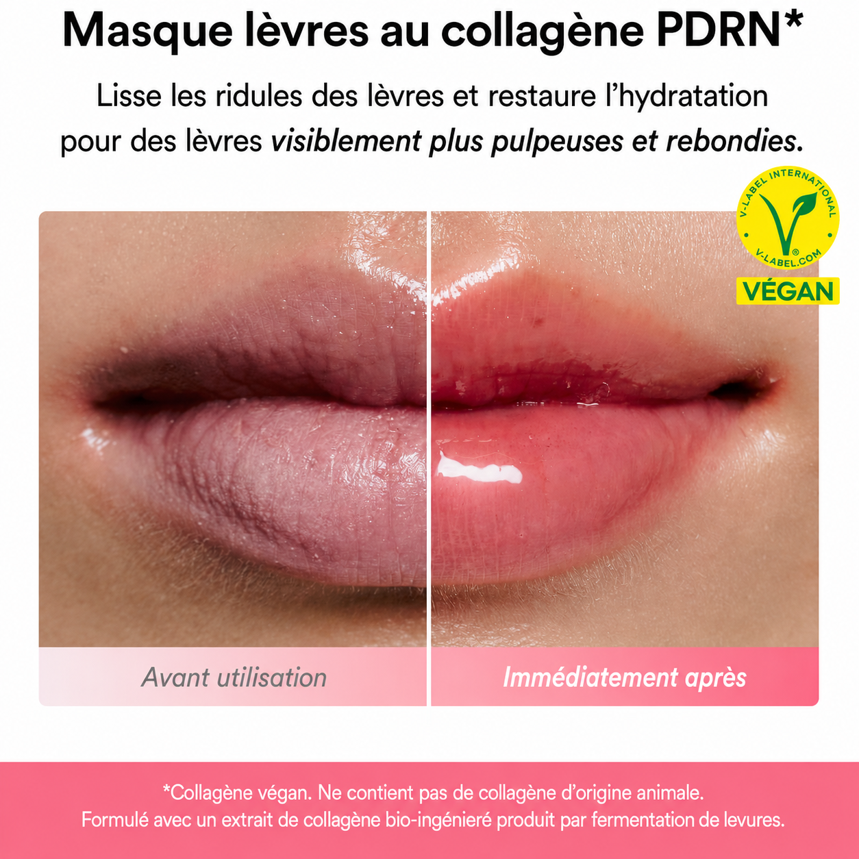 ABIB PDRN Collagen Lip Mask Glazed Jelly | MasqueLèvres Nourrissant Repulpant #1 Corée