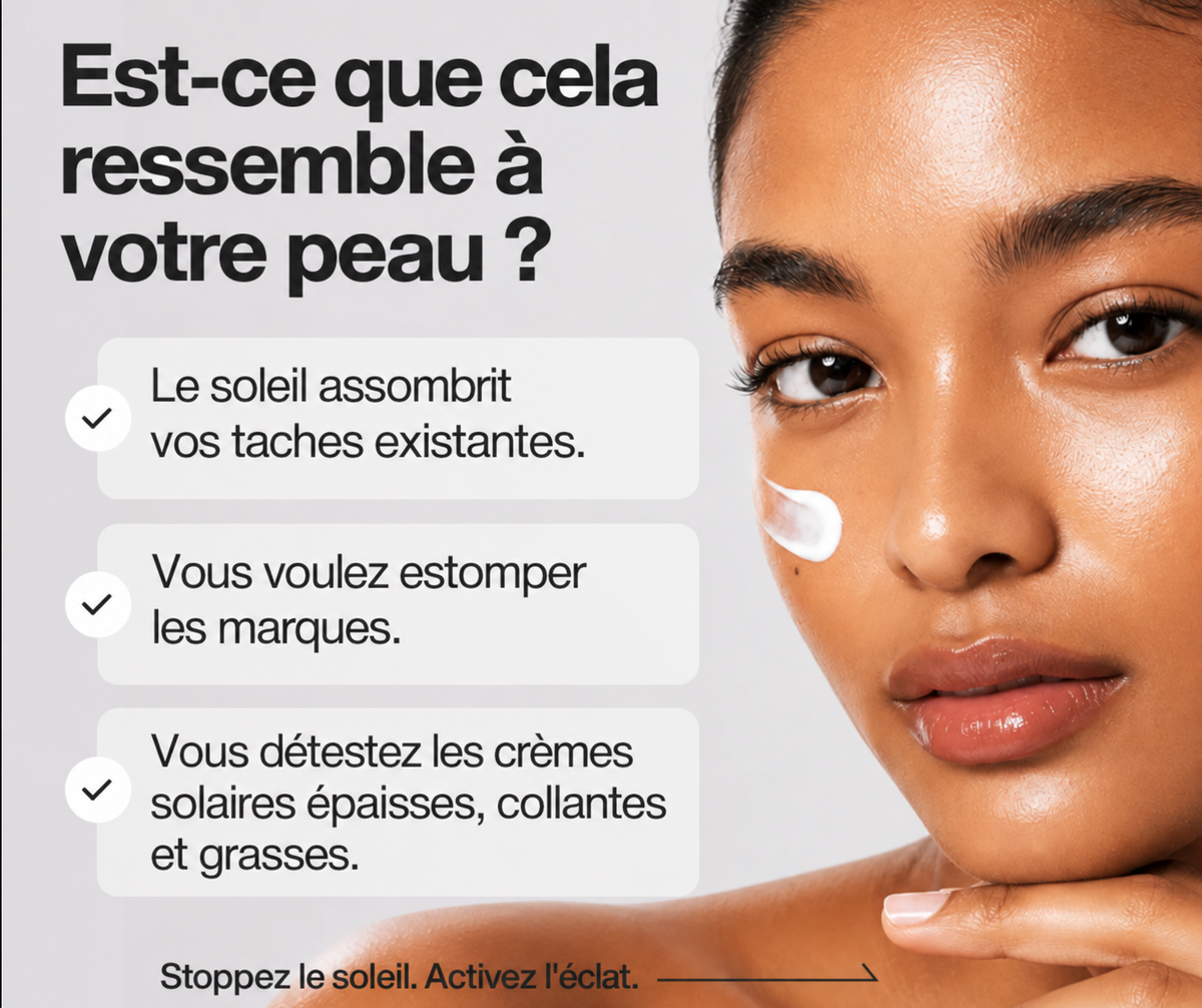 Nineless MELA-PRO TXA Sun Screen SPF50+ PA++++ | Crème Solaire Coréenne Haute Protection Teint Irregulier Taches Pigmentaires