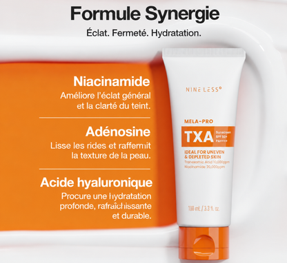Nineless MELA-PRO TXA Sun Screen SPF50+ PA++++ | Crème Solaire Coréenne Haute Protection Teint Irregulier Taches Pigmentaires