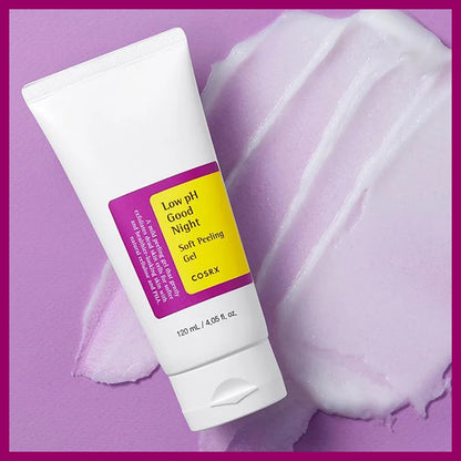 COSRX Low pH Good Night Soft Peeling Gel |Gel Exfoliant Coréen Doux Purifiant Hydratant