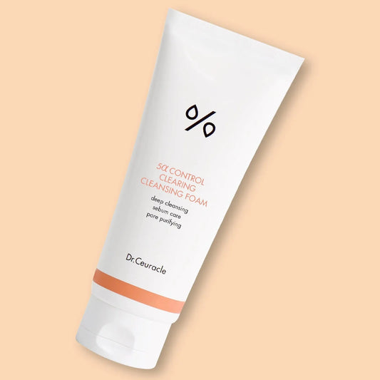 Dr. Ceuracle	Alpha Control Clearing Cleansing Foam | Mousse Nettoyante Purifiante Sébum Texture Cremeuse