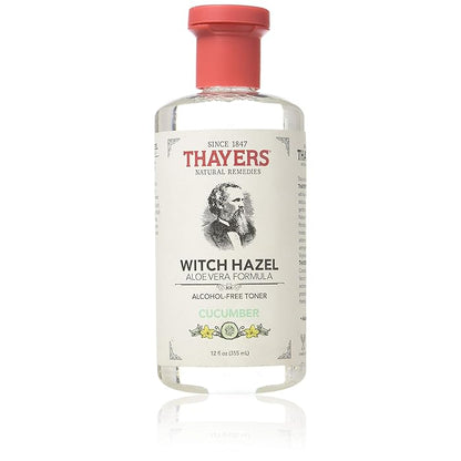 THAYERS Witch Hazel Face toner with Cucumber | Toner Rafraîchissant Hydratant Sans Alcool