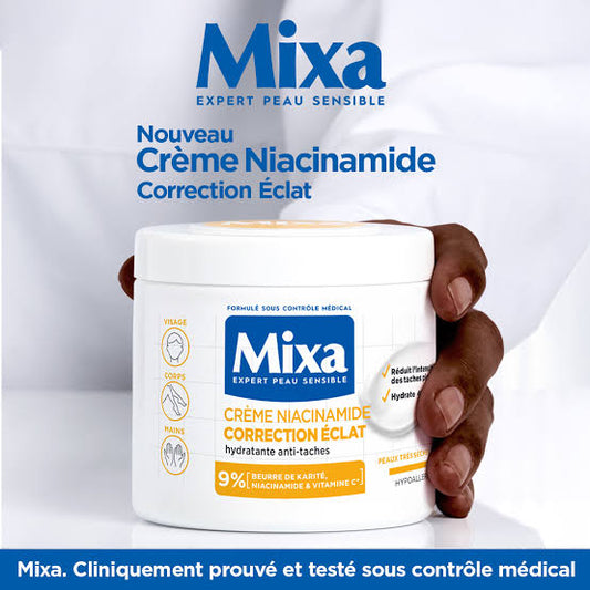 MIXA EPS CREME NIACINAMIDE CORRECTION ECLAT 9% | Creme unifiante Correctrice
