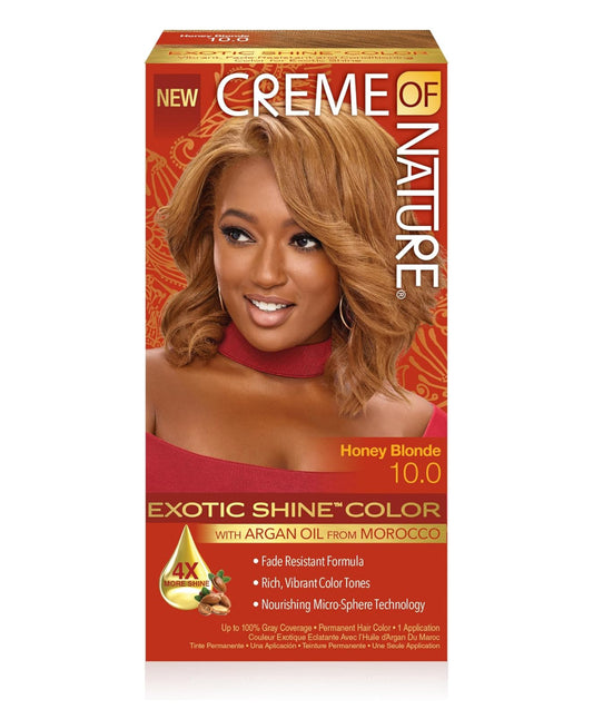 CREME OF NATURE Honey Blonde 10.0 - Teinture Enrichi à l’huile d’Argan