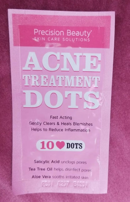 Precision beauty acne treatment dots Salicylic Acid Tea Tree Aloe Vera | Patch Visage Acné Apaisant