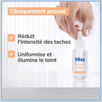 MIXA SERUM VITAMINE C + ACIDE GLYCOLIQUE 30ML | Serum Glow Booster