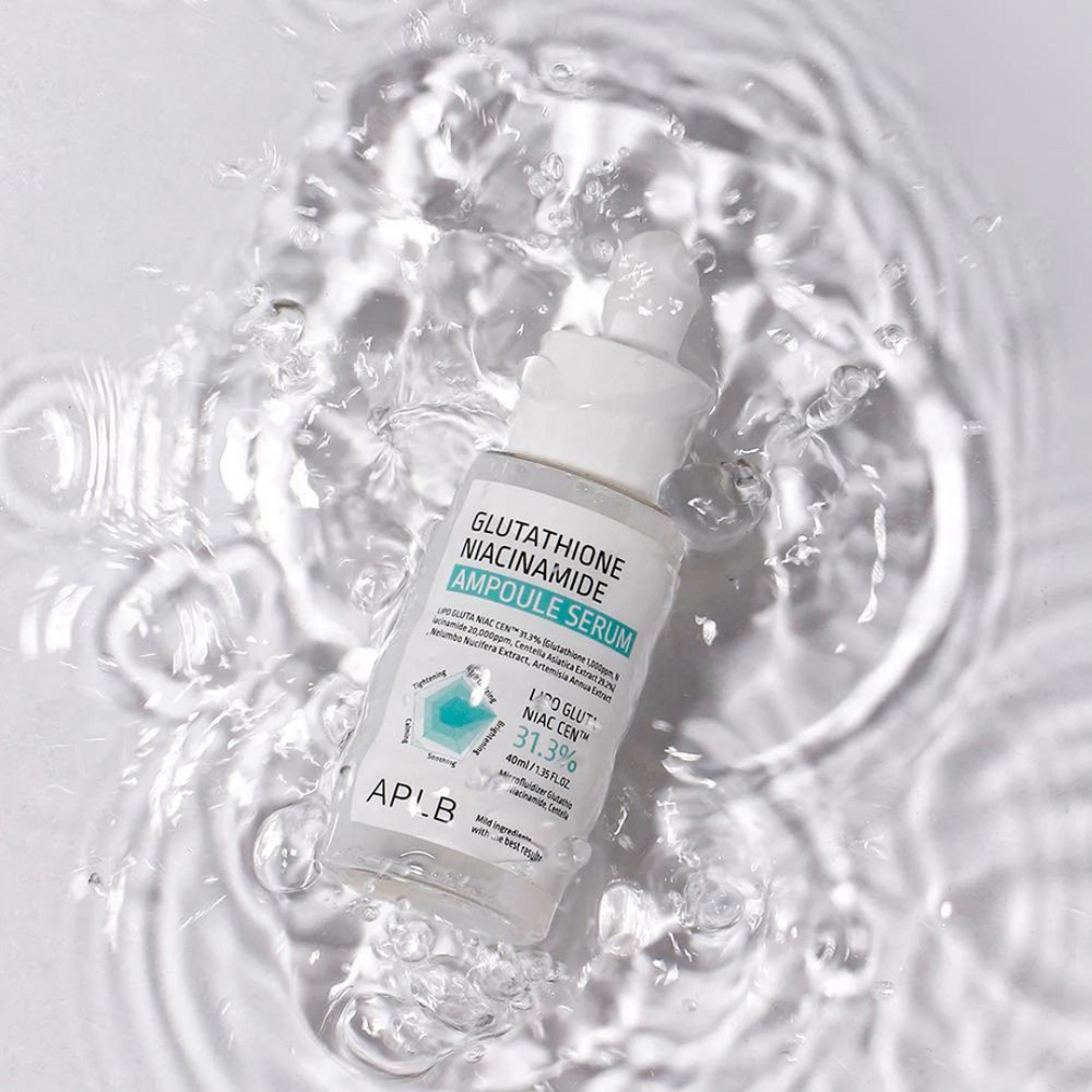 APLB Glutathione Niacinamide Ampoule Serum | Sérum Intensif Eclaircissant Lissant & Anti-tache