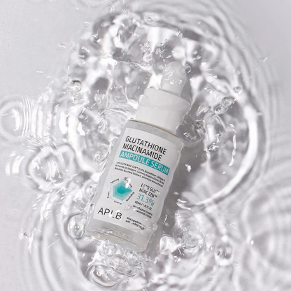 APLB Glutathione Niacinamide Ampoule Serum | Sérum Intensif Eclaircissant Lissant & Anti-tache