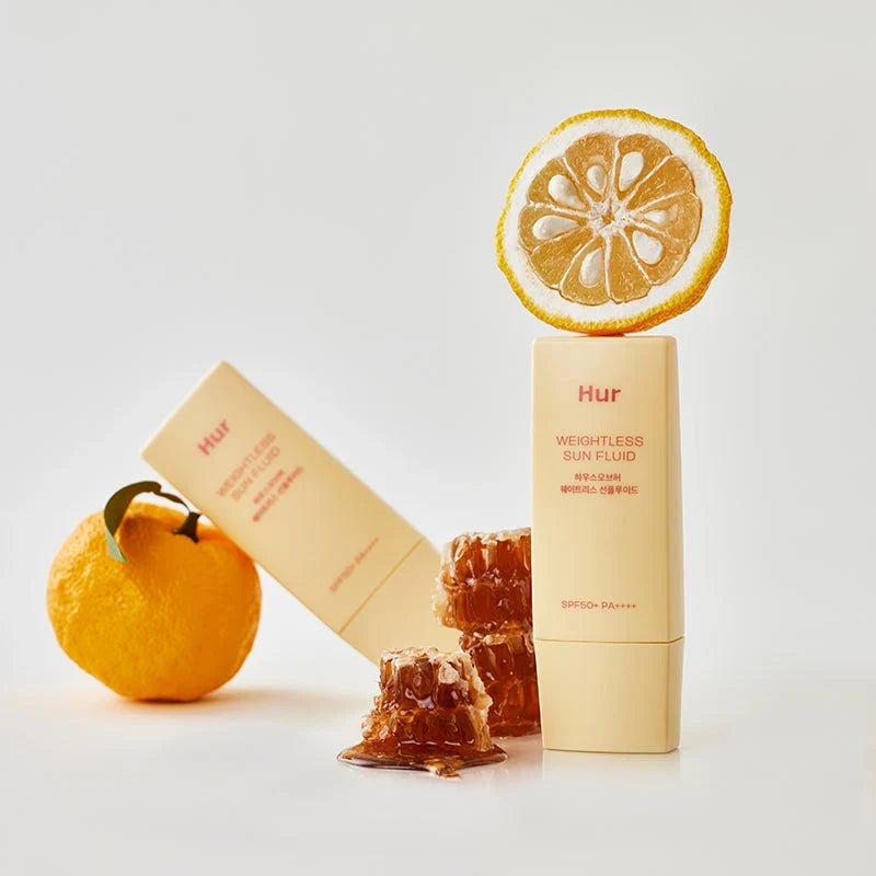 HOUSE OF HUR Weightless Sun Fluid | Fluide Solaire Ultra léger Protecteur Apaisant  #1 Trend Kbeauty