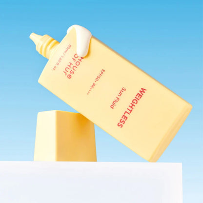 HOUSE OF HUR Weightless Sun Fluid | Fluide Solaire Ultra léger Protecteur Apaisant  #1 Trend Kbeauty
