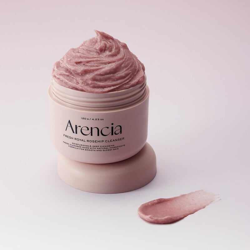 Arencia fresh rosehip rice mochi cleanser | Nettoyant Visage Doux Purifiant Best Seller