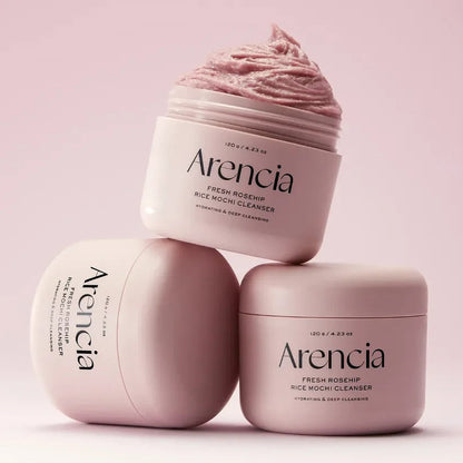 Arencia fresh rosehip rice mochi cleanser | Nettoyant Visage Doux Purifiant Best Seller
