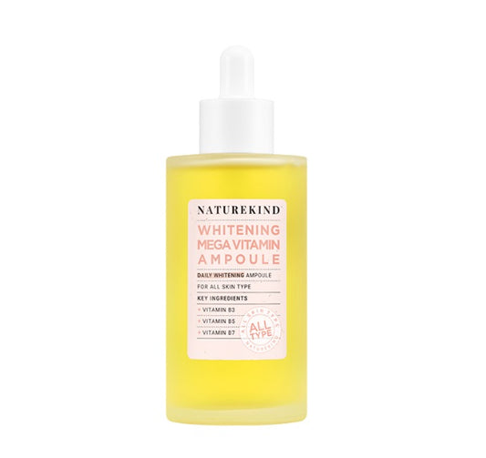NATUREKIND Whitening Mega Vitamin Ampoule | Ampoule Eclaircissant Uniformisant Anti taches Haute Concentration