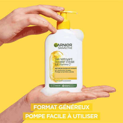 GARNIER SKIN ACTIVE GEL NETTOYANT BOOSTER D’ECLAT VITAMINE C