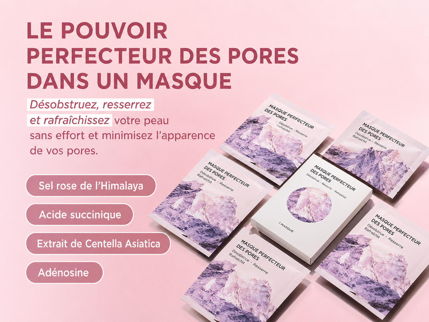 SKIN 1004 Madagascar Centella Poremizing Clarifying Mask | Masque Apaisant Purifiant Resserant de Pores