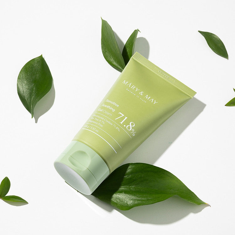 Mary&May Sensitive Soothing Gel Cream Tube | Crème-Gel Légère Apaisant Hydratant Peau Sensible