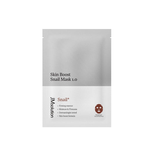 JMsolution Skin Boost Snail Mask Set 1.0  | Masque Tissu Reparation & hydratation Intense