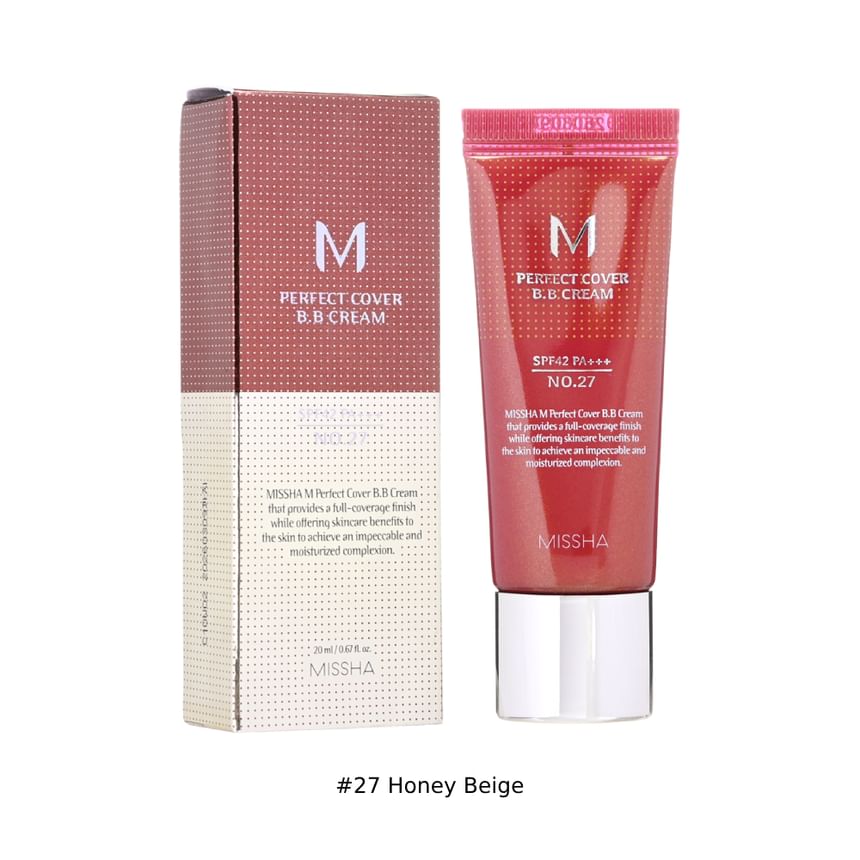 MISSHA M Perfect Cover BB Cream Mini - 5 Colors