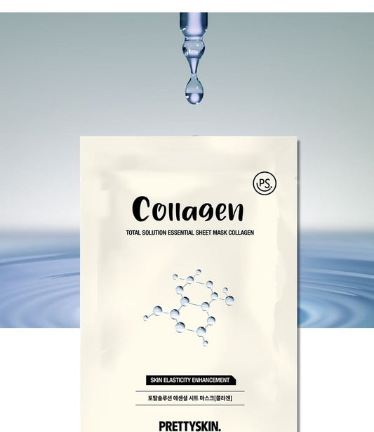 Pretty skin Total Solution Essential Sheet Mask Collagen