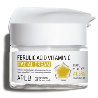 APLB Ferulic Acid Vitamin C Facial Cream | Crème Visage Anti-âge & Antioxydant