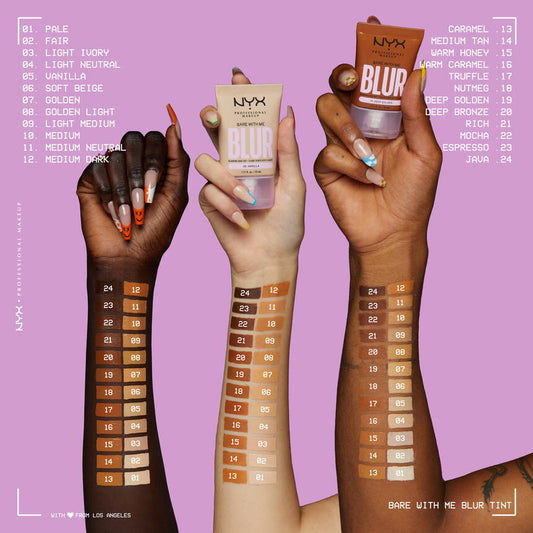 NYX Fond de teint Blur 20 Deep Bronze