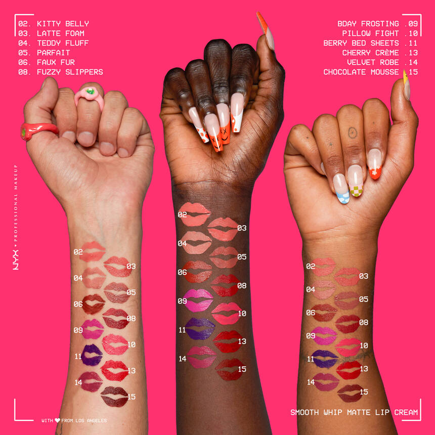 NYX  Rouge à Lèvres Smooth Whip Pancake Stacks