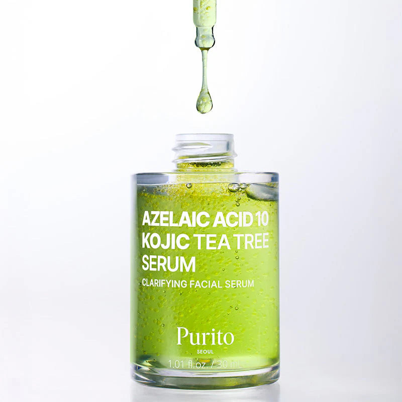 Purito SEOUL	Azelaic Acid 10 Kojic Tea Tree Serum | Sérum Correcteur Purifiant Haute Efficacité