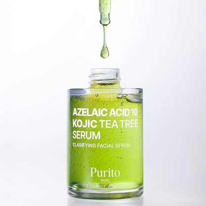 Purito SEOUL	Azelaic Acid 10 Kojic Tea Tree Serum | Sérum Correcteur Purifiant Haute Efficacité