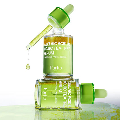 Purito SEOUL	Azelaic Acid 10 Kojic Tea Tree Serum | Sérum Correcteur Purifiant Haute Efficacité