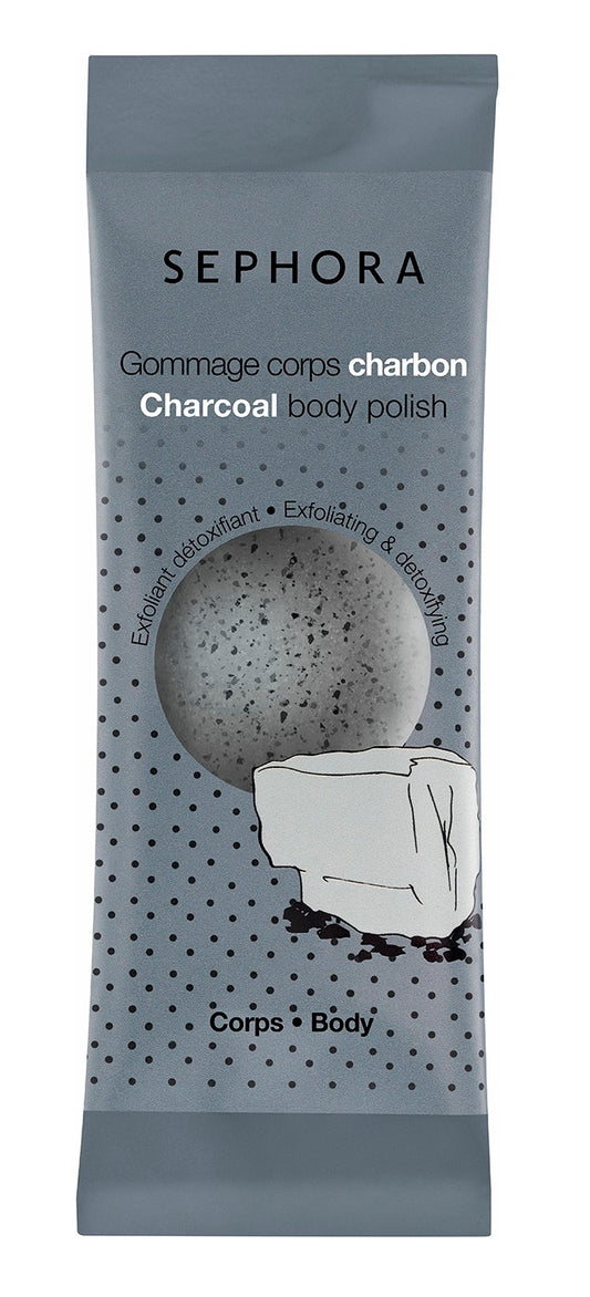 SEPHORA GOMMAGE CORPS CHARCOAL