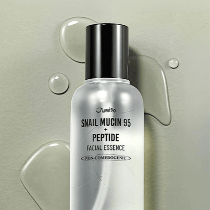 JUMISO Snail Mucin 95 + Peptide Facial Essence | Sérum Réparateur Hydratation Profonde & Anti Imperfections