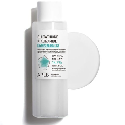 APLB Glutathione Niacinamide Facial Toner | Toner Eclaircissant & Hydratant