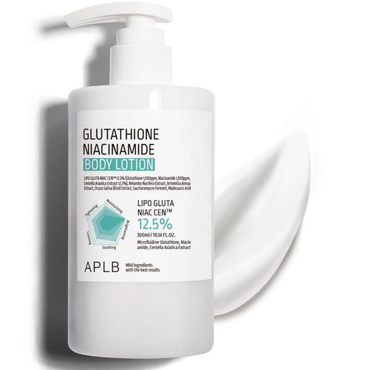 APLB Glutathione Niacinamide Body Lotion | Lait Corps Hydratant & Eclaircissant