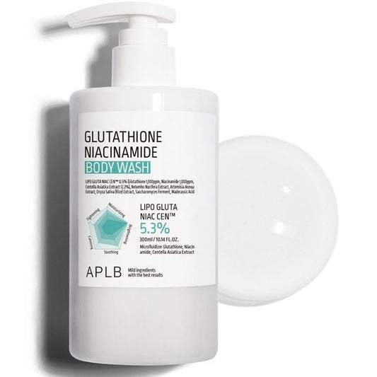 APLB Glutathione Niacinamide Body Wash | Gel Lavant, Hydratant & Eclaircissant