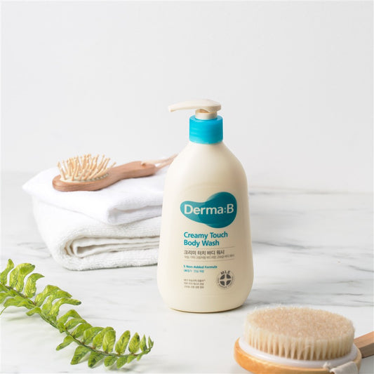 Derma: B Creamy Touch Body Wash | Crème Lavante & Hydratante Crémeuse Nourrissante