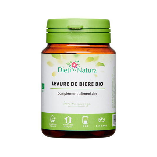 DIETINATURA Levure de bière Bio 60 comprimés