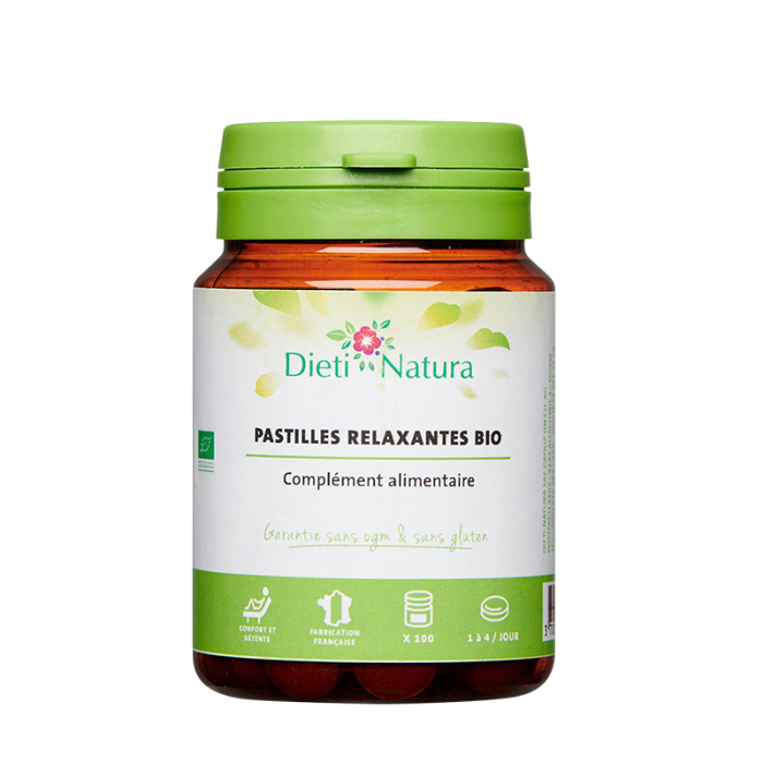 DIETINATURA Pastilles relaxantes Bio