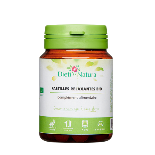 DIETINATURA Pastilles relaxantes Bio