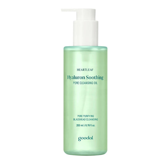 GOODAL Heartleaf Hyaluron Soothing Pore Cleansing Oil | Huile Demaquillante Apaisante Hydratante