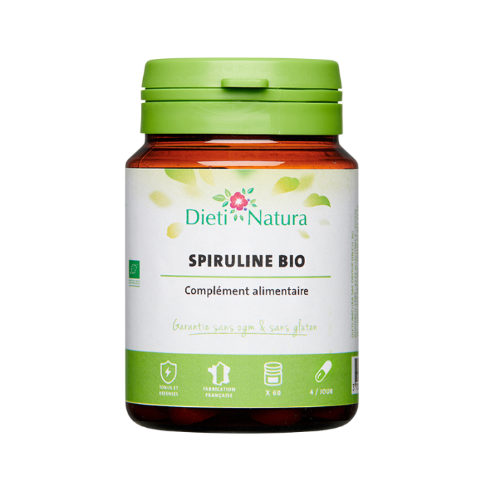 DIETINATURA Spiruline bio 60 gélules