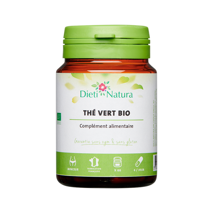 DIETINATURA Thé vert Bio 60 gélules