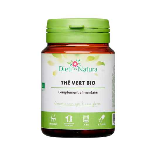 DIETINATURA Thé vert Bio 60 gélules