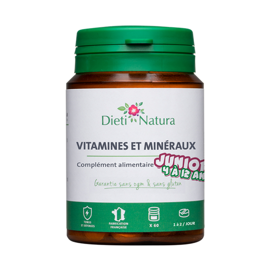 DIETINATURA Vitamines et minéraux junior 60 comprimés