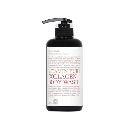 APLB Vitamin Pure Collagen Body Wash | Gel Lavant Collagène Nourrissant